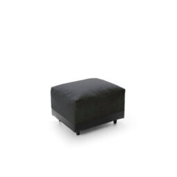 Abakus Direct Dylan Collection Footstool In Black - thumbnail 4