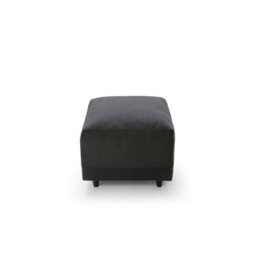 Abakus Direct Dylan Collection Footstool In Black - thumbnail 3