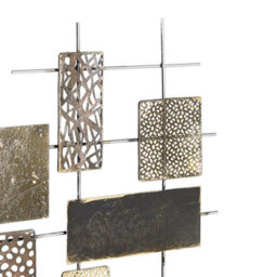 Beliani Wall Decor Astatine Metal 50 Cm Gold - thumbnail 5