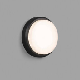 Luminosa Lighting Luminosa Tom Outdoor Led Flush Wall Lamp Dark Grey 11W 3000K Ip65