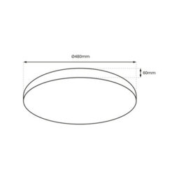 Milagro Allister 48Cm Led Ceiling Light Full Remote Control Stylish Modern And Powerful At A Great Price - thumbnail 6