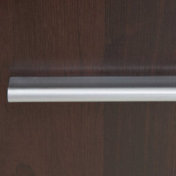 Wyld Haus Sonderborg Dark Mahogany Tall Cabinet With 1 Glass Door And 2 Drawers, Narrow - thumbnail 4