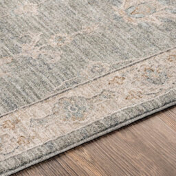 Livabliss Avant Garde-Vintage Beige Blue Brown Traditional Boho Fringe Living Dining Bedroom Rug 200 X 290 Cm Easy Care, Non Shedding - thumbnail 3