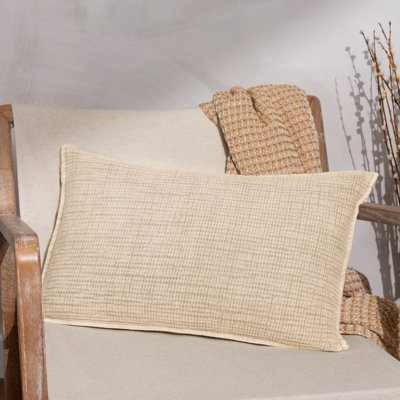 Yard Ribble Stone Wash Polyester Filled Cushion - image 1