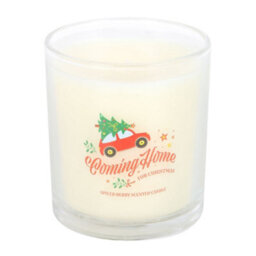 Something Different Coming Home For Christmas Spiced Berry Scented Candle White (One Size) - thumbnail 3