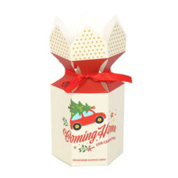 Something Different Coming Home For Christmas Spiced Berry Scented Candle White (One Size) - thumbnail 2