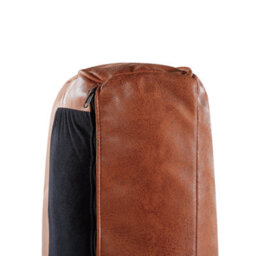 Beliani Armchair Savalen Faux Leather Golden Brown - thumbnail 7