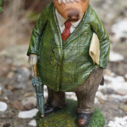 Burgess Highland Cow Resin Sculpture Home Garden British Animal Statue Outdoor Ornament - thumbnail 3
