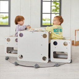 Jerenss Goldfinch Activity Table & Chair Set For Kids Toddlers, 2-Piece Kids Table And Chair Set For Nursery, Playroom, Classroom - thumbnail 1