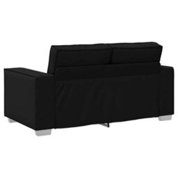 Vidaxl Sofa Chair Black 160 X 78 X 84 Cm Artificial Leather - thumbnail 4