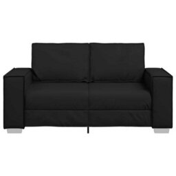 Vidaxl Sofa Chair Black 160 X 78 X 84 Cm Artificial Leather - thumbnail 5