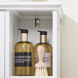 Sobuy Bzr210-W, Under Sink Bathroom Cabinet With 2 Doors & Open Shelf Bathroom Sink Storage Cabinet,white - thumbnail 8