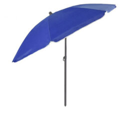KandyToys 2.4M Blue Uv Parasol With Tilt Function And Upf40+ Protection
