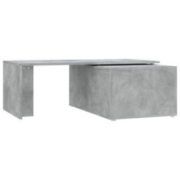 Vidaxl Coffee Table Concrete Grey 150X50X35 Cm Engineered Wood - thumbnail 7