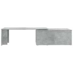 Vidaxl Coffee Table Concrete Grey 150X50X35 Cm Engineered Wood - thumbnail 6