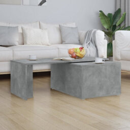 Vidaxl Coffee Table Concrete Grey 150X50X35 Cm Engineered Wood - thumbnail 3
