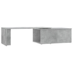 Vidaxl Coffee Table Concrete Grey 150X50X35 Cm Engineered Wood - thumbnail 2