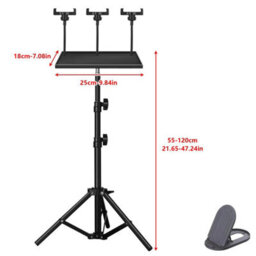 Dvd Projector Bracket Laptop Dj Tripod Stand Adjustable - thumbnail 2