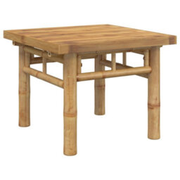 Berkfield Coffee Table 45X45X35 Cm Bamboo - thumbnail 5