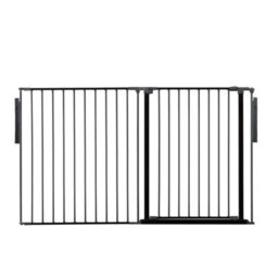 Bettacare Premium Extra Tall Multi Panel Flexible Dog Barrier, Up To 154Cm Wide, Black, 105Cm Tall - thumbnail 5