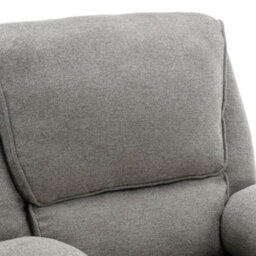 More4Homes Sydney 1 Seater Fabric Manual Recliner Chair (Grey) - thumbnail 5