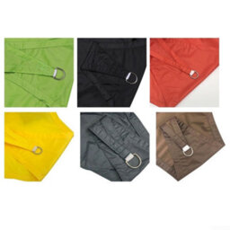 Grey Rectangular Polyester Shade Sail Waterproof - thumbnail 4