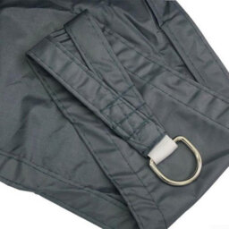 Grey Rectangular Polyester Shade Sail Waterproof - thumbnail 1