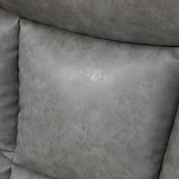 Homcom Manual Recliner Chair With Footrest, Cup Holder, Swivel Base, Grey - thumbnail 8