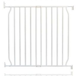 Bettacare Screw Fit Metal Dog Gate, White, 70Cm - 80Cm - thumbnail 1