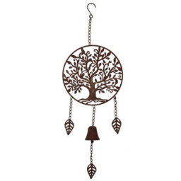 AB Tools Tree Of Life Wind Chime Bell Hanging Garden Yard Decor Metal Ornament House - thumbnail 1