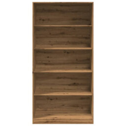 Berkfield Wardrobe Artisian Oak 100X50X200 Cm Engineered Wood - thumbnail 4