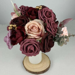 Artificial Flowers, Silk Flowers, Fake Roses, Suitable For Diy Wedding Bouquets And Table Decorations - thumbnail 4