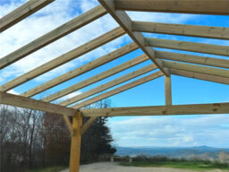 Edecks The Cotswold Garden Gazebo Heavy Duty - Pressure Treated Outdoor Timber - 2700mm X 2700mm With Bolt Down Anchors 2.1M - thumbnail 2