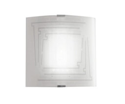 Luminosa Lighting Luminosa Concept Flush Wall Light White 26X26Cm - thumbnail 1