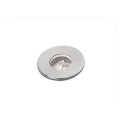 Luminosa Lighting Luminosa Curtis Led Recessed Outdoor Ground Light Matt Nickel Ip67