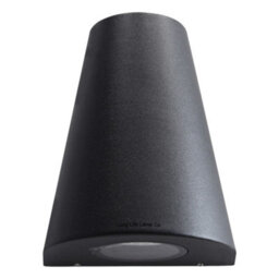 Long Life Lamps Company Cone Shape Up Down Outdoor Wall Light Stainless Steel Black Finish Zlc070B - thumbnail 4