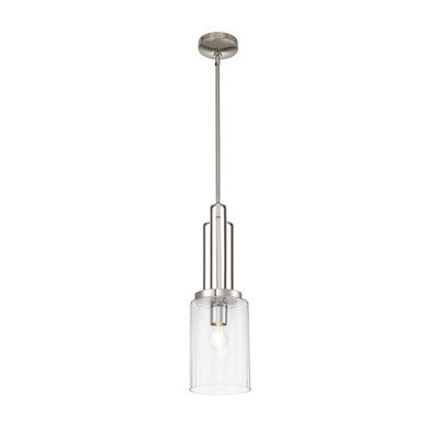 Luminosa Lighting Luminosa Kichler Kimrose Dome Pendant Ceiling Light Polished Nickel - image 1