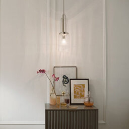 Luminosa Lighting Luminosa Kichler Kimrose Dome Pendant Ceiling Light Polished Nickel - thumbnail 5