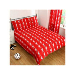 Liverpool Fc Pulse Reversible Duvet Set Red/white (Double) - thumbnail 2