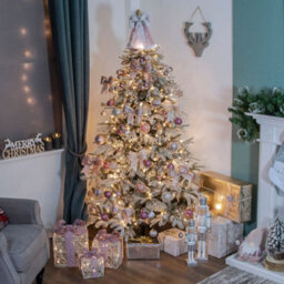The Christmas Workshop 72059 6Ft Deluxe Snowy Artificial Christmas Tree - thumbnail 4
