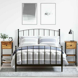 Berkfield Bedside Cabinets 2 Pcs Old Wood 34X36X70 Cm Engineered Wood - thumbnail 1