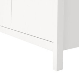 Furniture To Go Barcelona Wardrobe With 2 Doors In White - thumbnail 8
