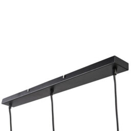 Wyld And Coco Luxe Brass Lighting 100Cm 3-Light Modern Pendant Lamp For Dining And Living Rooms - thumbnail 9