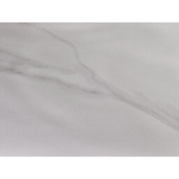 Oakham Lauriston Fluted Stone Top Coffee Table With 2 Drawers In White Marble And Black - thumbnail 5