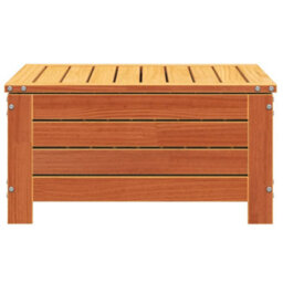 Berkfield Garden Footstool Wax Brown 62X63.5X32 Cm Solid Wood Pine - thumbnail 5