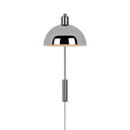 Nordlux Ellen Metal Wall Light  Silver,plug In Or Mains - thumbnail 6