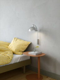 Nordlux Ellen Metal Wall Light  Silver,plug In Or Mains - thumbnail 1