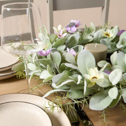 OHS Artificial Flower Wreath Door Wall Home Party Table Decorations, Spring Flowers - thumbnail 6
