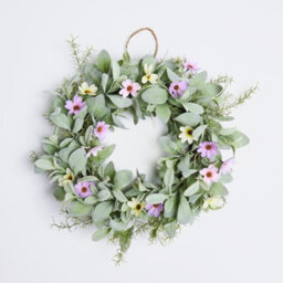 OHS Artificial Flower Wreath Door Wall Home Party Table Decorations, Spring Flowers - thumbnail 8