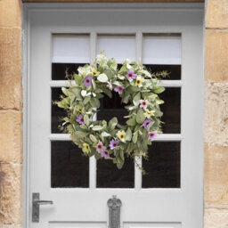 OHS Artificial Flower Wreath Door Wall Home Party Table Decorations, Spring Flowers - thumbnail 7